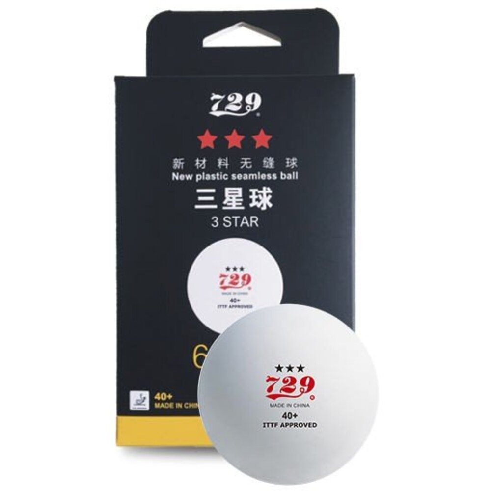 729 40+ 3*** National Edition 6 balls (seamless)