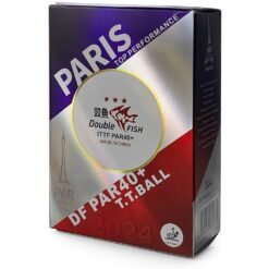 Double Fish PAR40+ 3***  ITTF 6 Balls (seam) Paris
