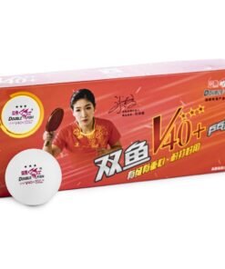 Double Fish V40+ 3*** ITTF 10 Balls (seam)