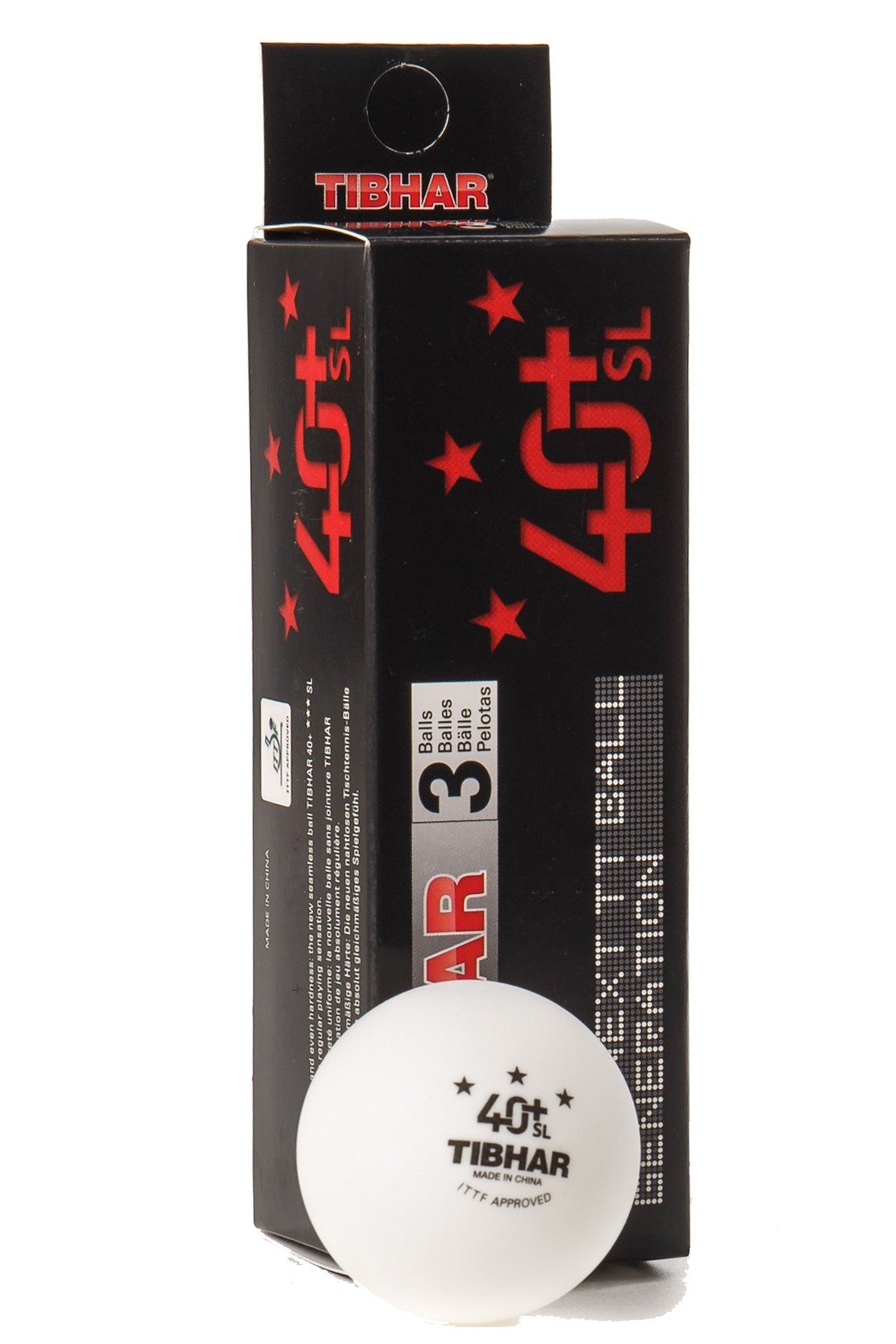 Tibhar 3*** 40+ SL (seamless) 3 balls - Imagem 2