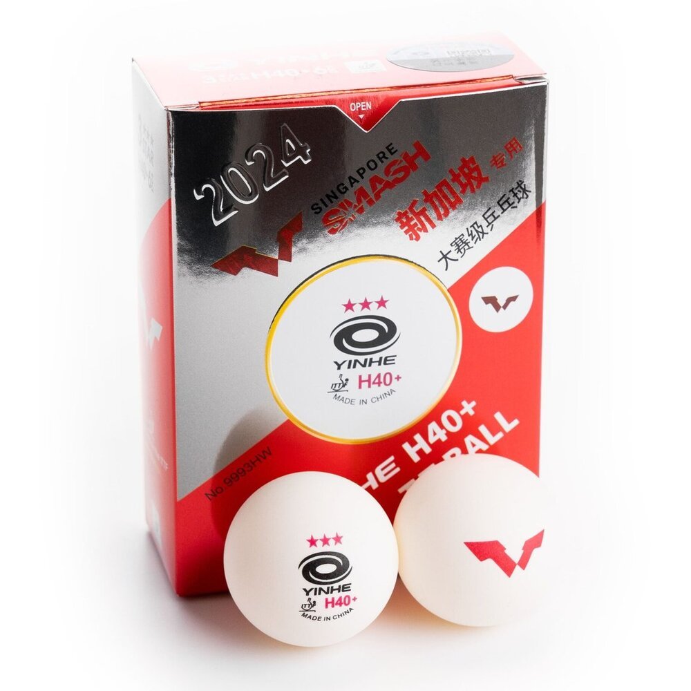 Yinhe 40+ 3*** WTT ITTF 6 Balls (seam)