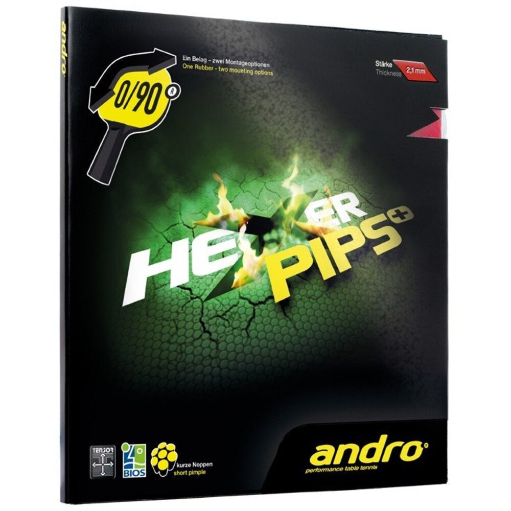 Andro Hexer Pips+