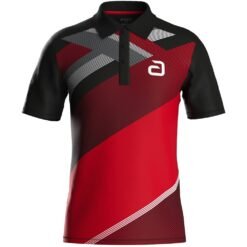 Andro Shirt Ataxa black/red
