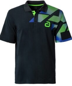 Andro Shirt Benzon Cotton black/green