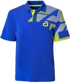 Andro Shirt Benzon Cotton blue/yellow