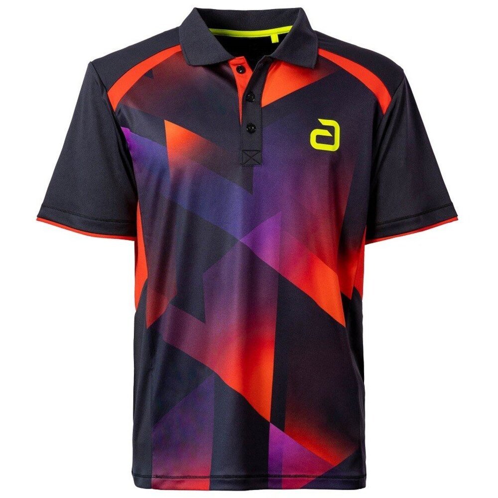 Andro Shirt Lanton black/red