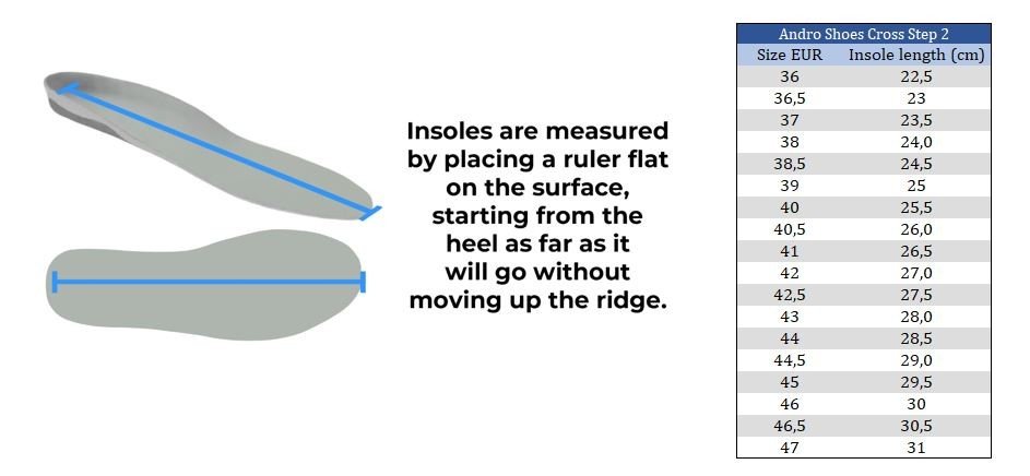 Andro Shoes Cross Step 2 white/black/green - Imagem 3
