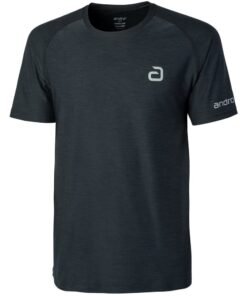 Andro T-Shirt Alpha Melange black