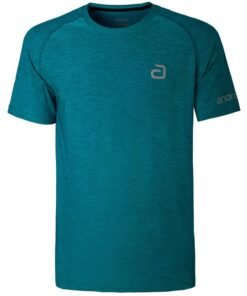 Andro T-Shirt Alpha Melange green/blue