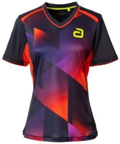 Andro Women's Shirt Lanton black/red