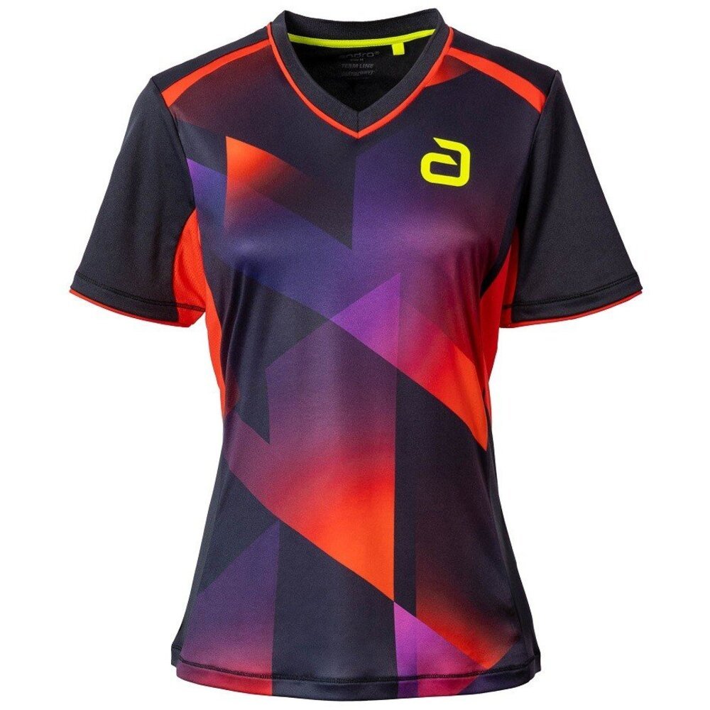 Andro Women's Shirt Lanton black/red