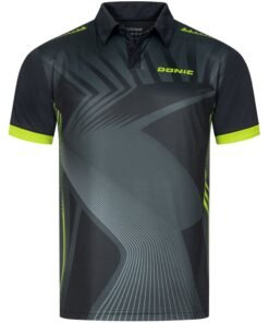 Donic Shirt Manic black/grey/lime