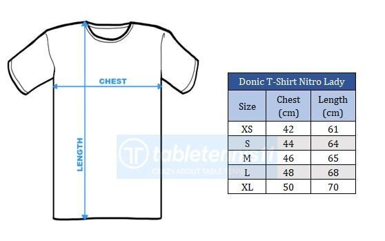 Donic Shirt Nitro Lady navy/blue - Image 3