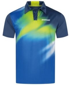 Donic Shirt Rhythm navy/royalblue/lime