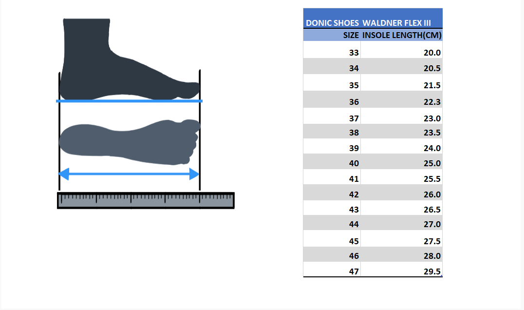 Donic Shoes Waldner Flex III blue - Image 3