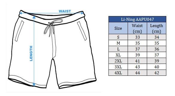 Li-Ning Olympic Shorts AAPU211-1C black - Imagem 3