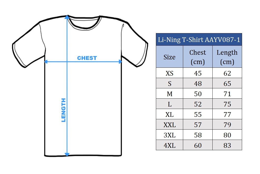 Li-Ning Provincial T-Shirt AAYV087-1 blue - Image 3