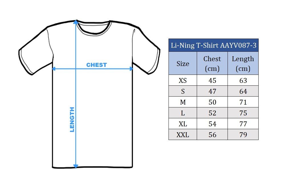 Li-Ning Provincial T-Shirt AAYV087-3 dolphin blue - Image 2
