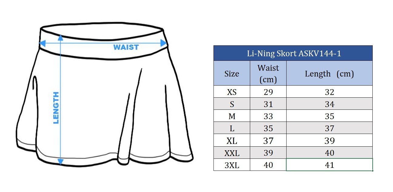 Li-Ning Skort ASKV144-1 black - Image 2