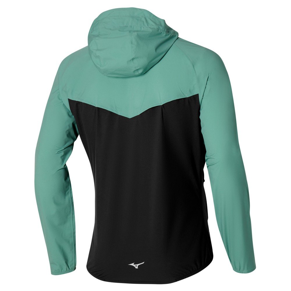 Mizuno Jacket 20K ER J2GE2540 mineral blue/black - Image 2