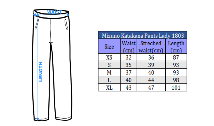 Mizuno Katakana Sweat Pants Lady K2GD1803 grey - Image 3