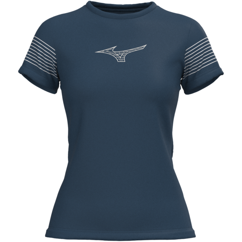 Mizuno Lady Athletics Mizuno Tee Blue Wing Teal
