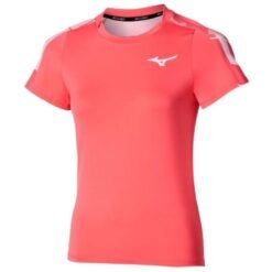 Mizuno Lady Daybreakers Printed Tee Calypso Coral