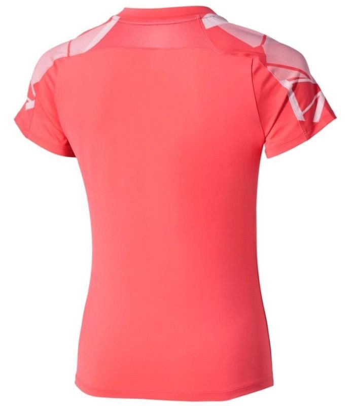 Mizuno Lady Daybreakers Printed Tee Calypso Coral - Imagem 2