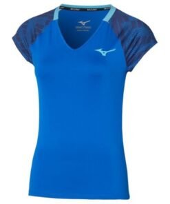 Mizuno Lady Mugen Printed Tee Mugen Blue