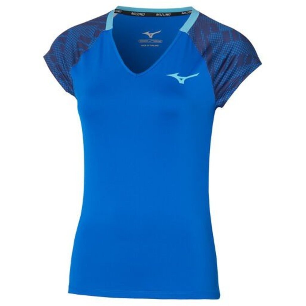 Mizuno Lady Mugen Printed Tee Mugen Blue