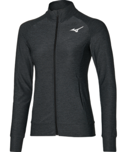 Mizuno T-Jacket Lady black melange