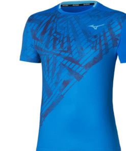 Mizuno T-shirt Mug Shadow Graphic Mugen Blue