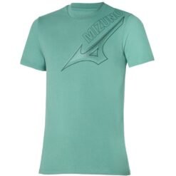 Mizuno T-shirt Release Graphic K2GAA502 mineral blue
