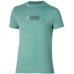 Mizuno T-shirt Release Tape K2GAA501 mineral blue