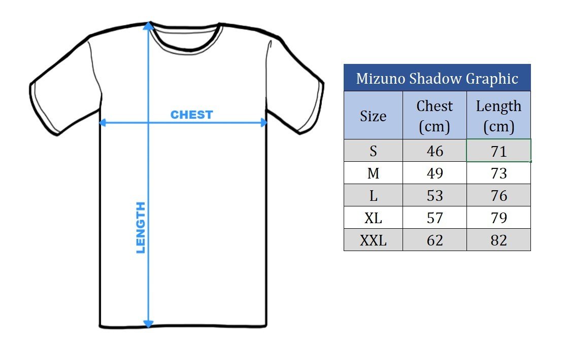 Mizuno T-shirt Shadow Graphic 62GAC50105 odyssey gray - Image 3