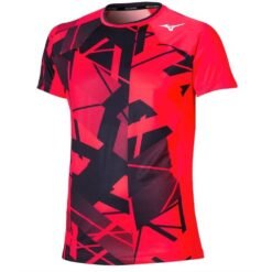 Mizuno T-shirt Shadow Graphic 62GAC50166 vibrant red