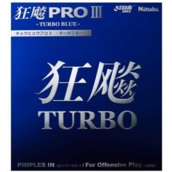 Nittaku Hurricane Pro 3 Turbo Blue