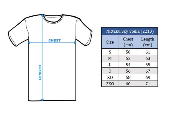 Nittaku Shirt Sky Stella (2213) blue - Image 2