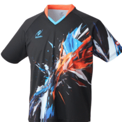 Nittaku T-shirt Bright Burst (2218) black