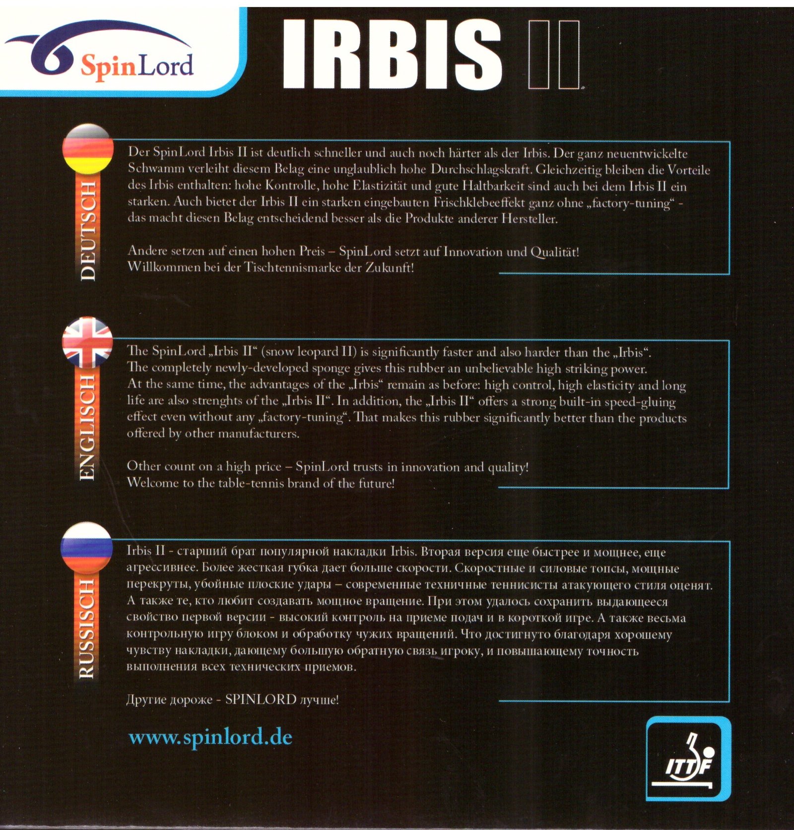 Spinlord Irbis II - Imagem 2