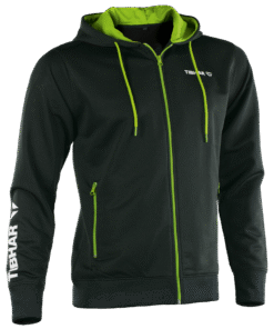 Tibhar Hoodie Mundo/World black/green