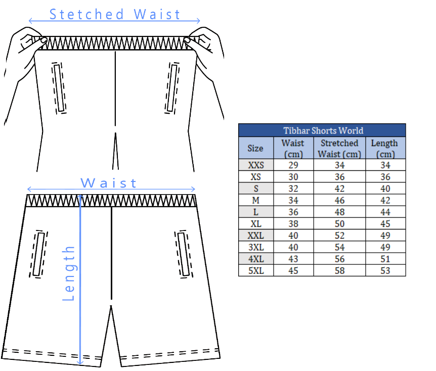 Tibhar Shorts Mundo/World navy - Image 2
