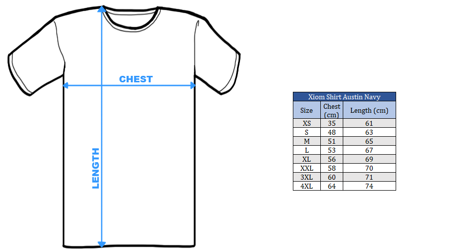 Xiom Shirt Austin navy - Image 3