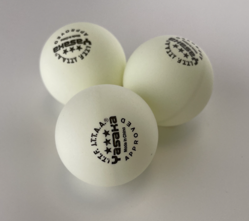 Yasaka Balls 3*** 38mm 3pcs White